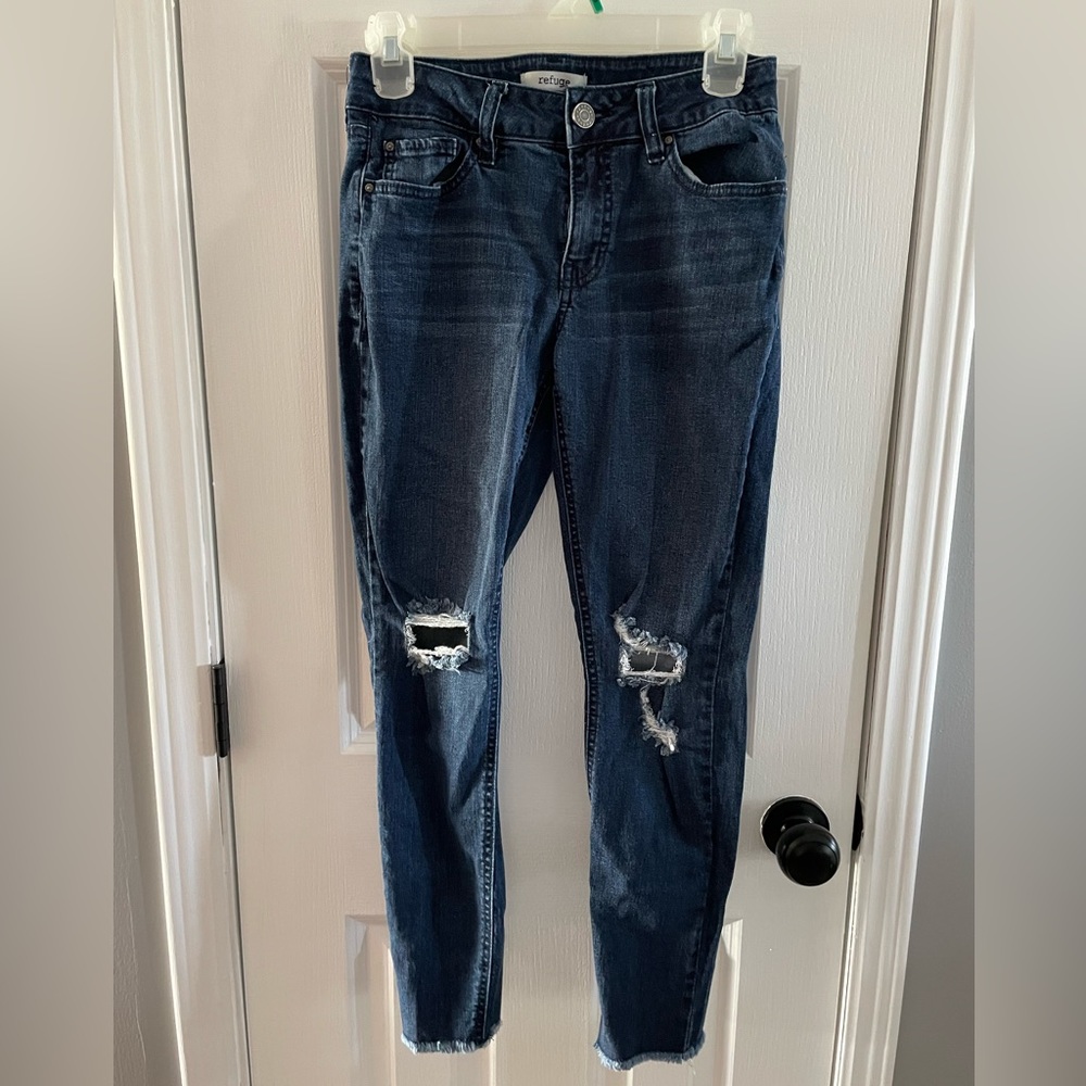 Refuge Ripped Skinny Jeans